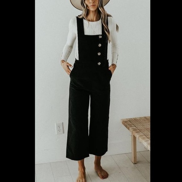 Love Riche Pants - Kiss me Corduroy overalls from ShopMaxwell